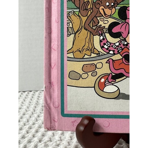 Mickey and Minnie's Zoo Adventures Disney's Learn Vtg Book Series 1st Ed 1990 - Picture 5 of 12